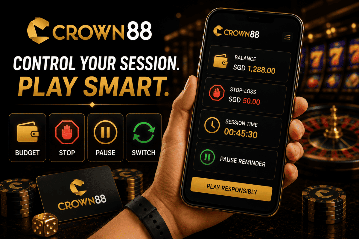 Crown88 session control guide for Singapore casino players